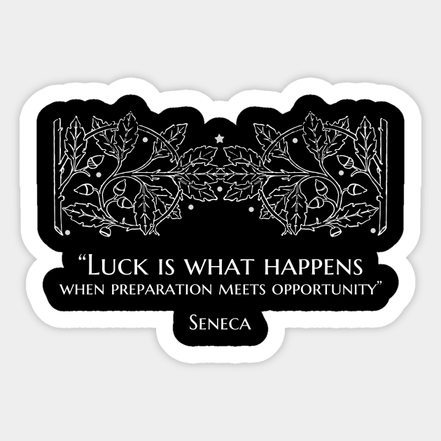 Stoics Quotes, Seneca Sticker by emma17